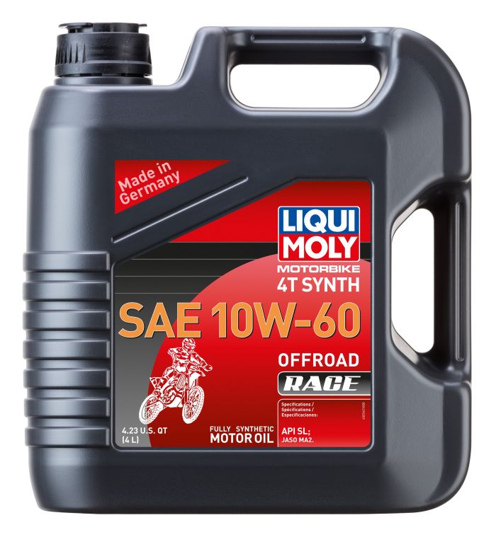 Liqui Moly Motorbike 4T Synth 10W-60 Offroad Race 4 Liter - 20188