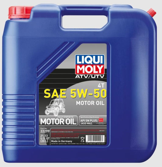 Liqui Moly ATV 4T Motor Oil 5W-50 20L - 22299