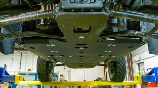 Uhmw Skid Plate-Sz-Pol Rzr Xp1000 - 4 Seat with Rock Slider - 76-10170KIT | Seizmik