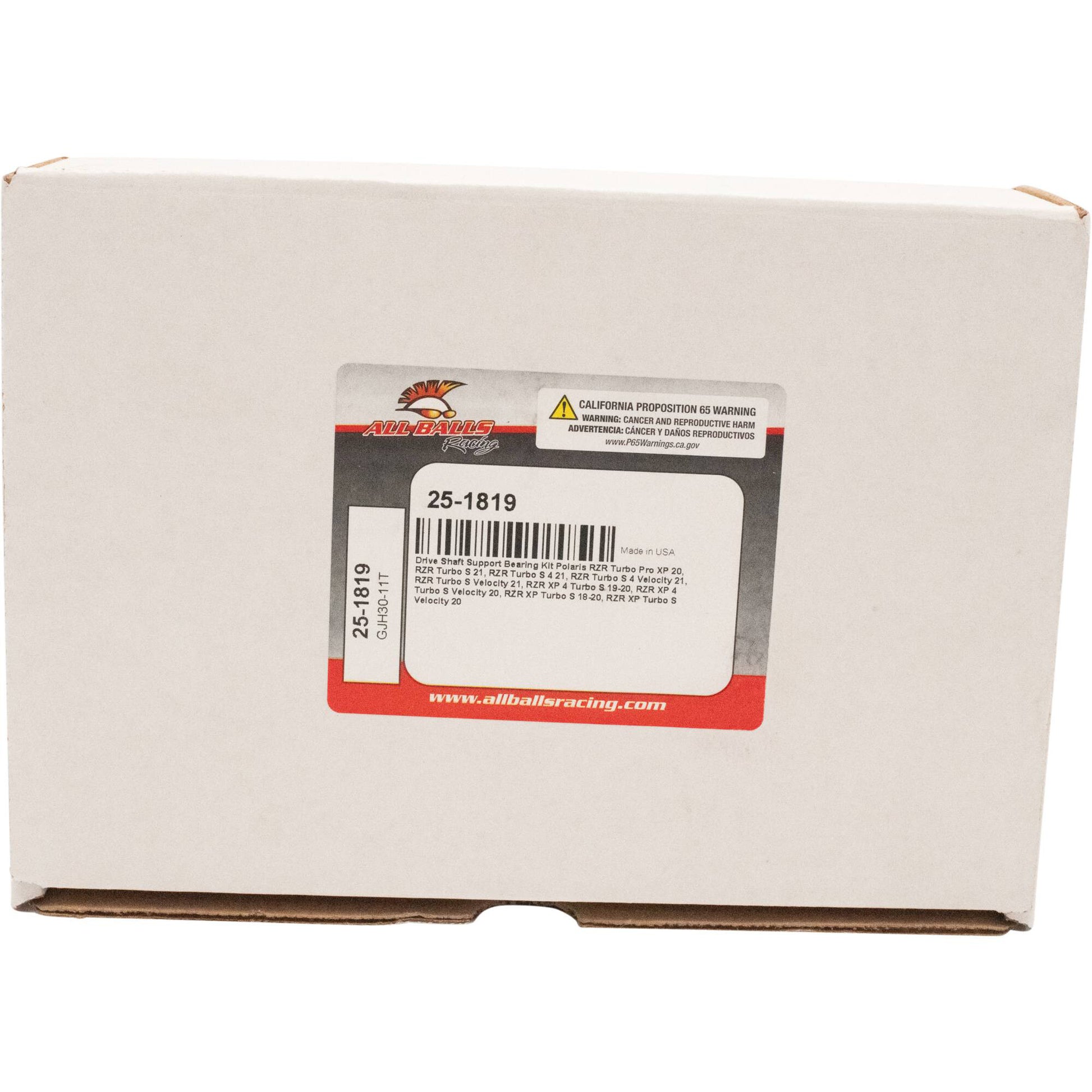 All Balls Driveshaft Support Bearing — MPN 25-1819