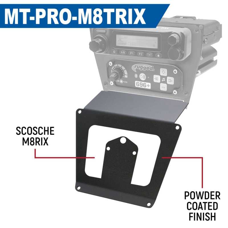 Pro R Dash Electrical Polaris RZR PRO XP/Turbo R/PRO R Dash Mount Radi (MT-PRO... – JKLOFFROAD