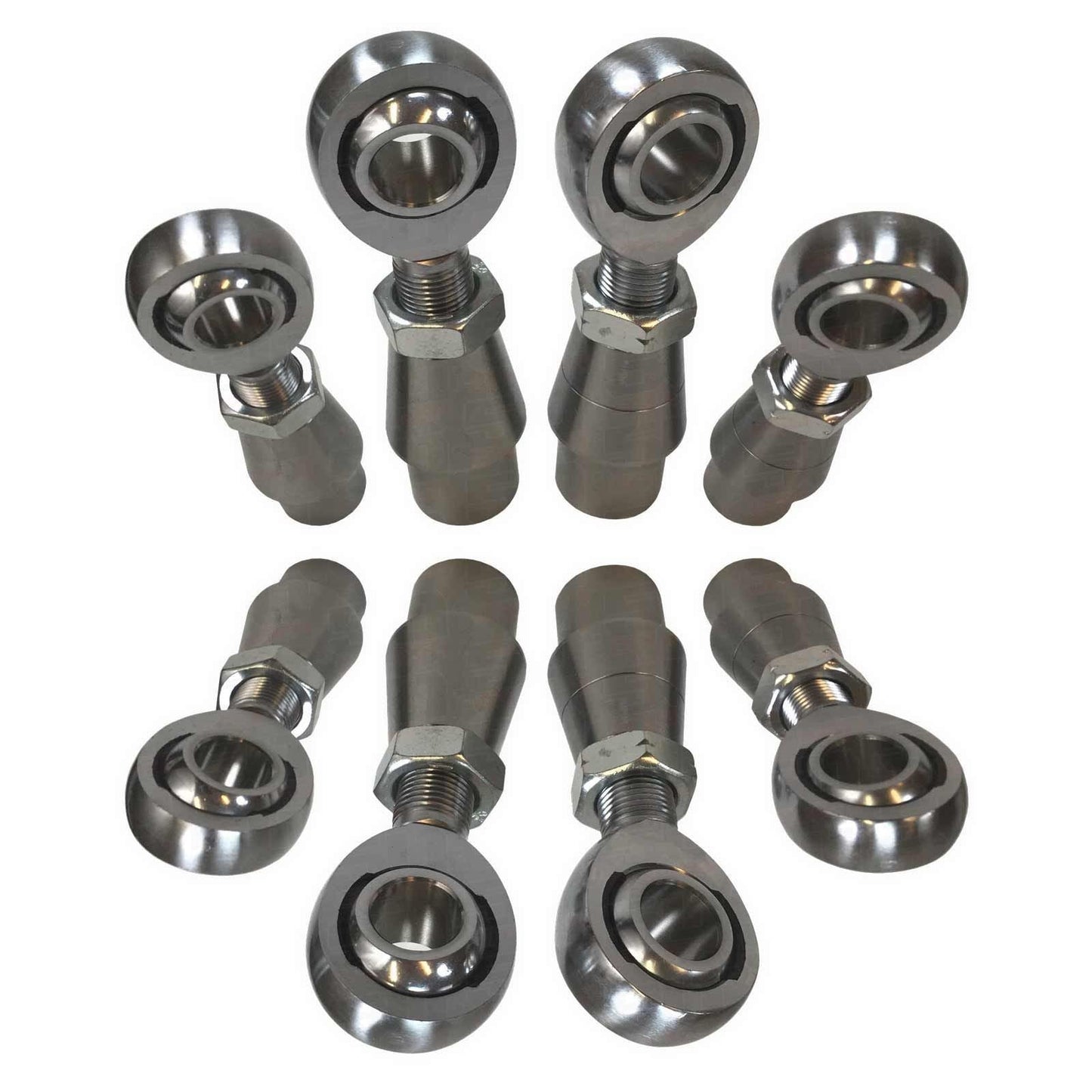 4 Link Rod End Kit - 1/2" Chromoly Heim - 1" OD Tubing