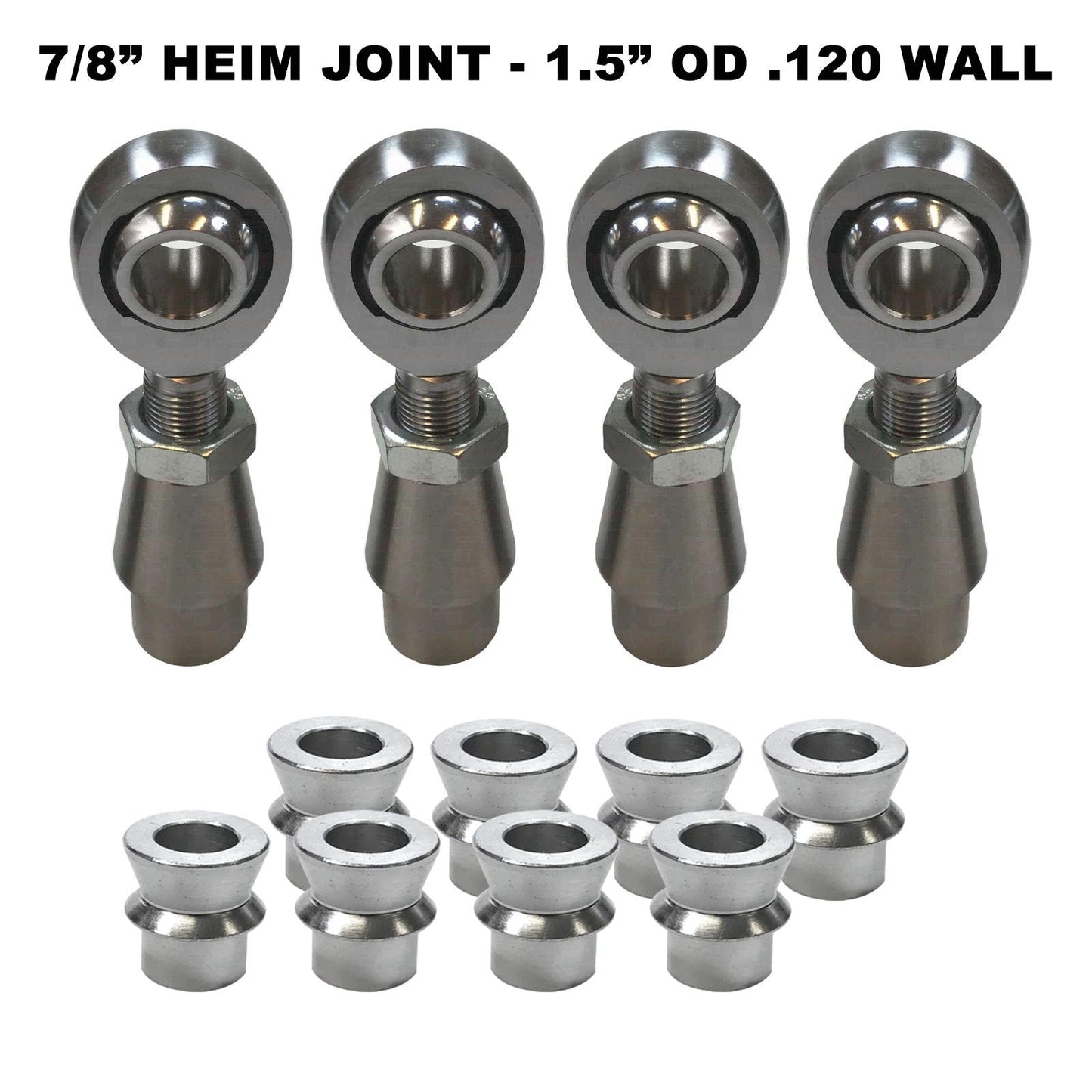 Sway Bar Link Fab Kit -  7/8" Chromoly Heim - 1.5" OD Tubing