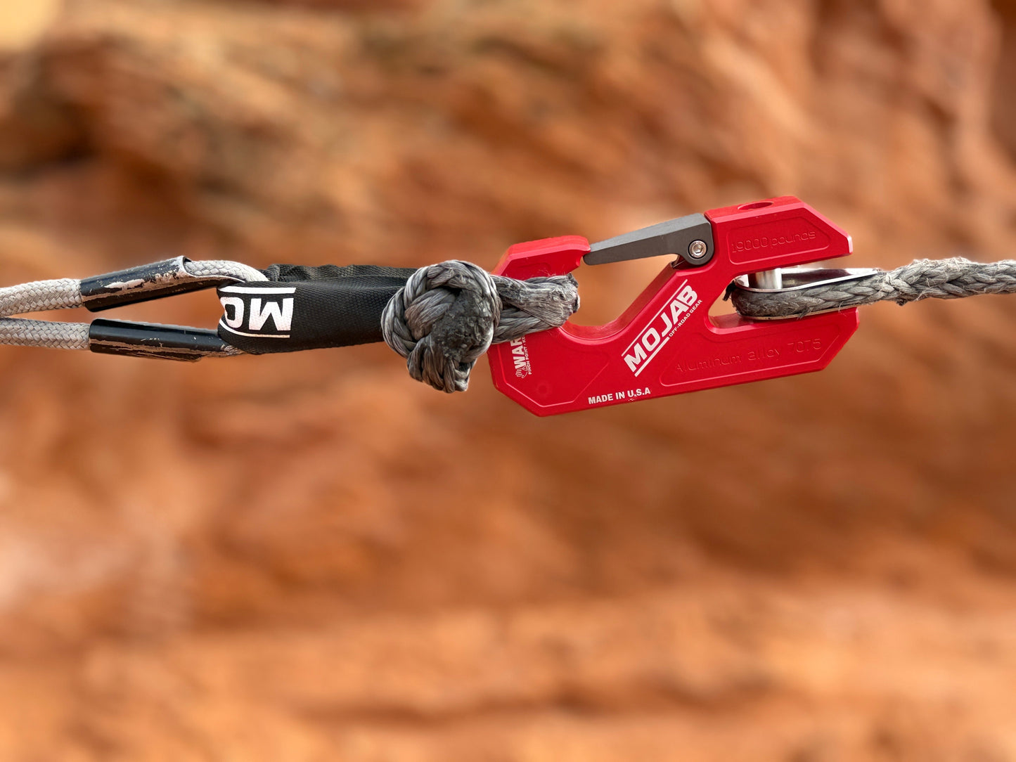 Aluminum Recessed Winch Shackle with Fairlead Kit, closed latch (LIFE TIME WARRANTY*)