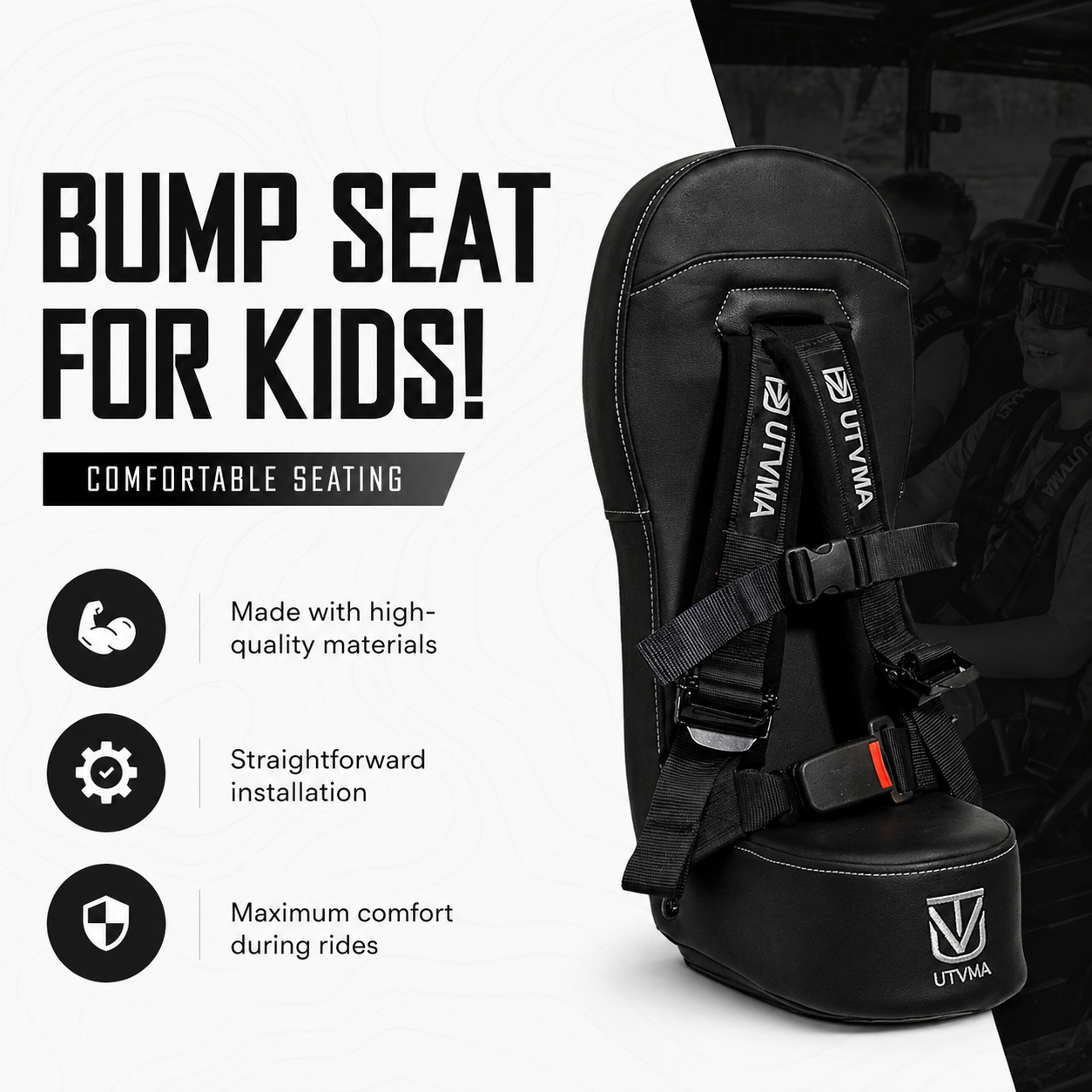RZR 2 PRO R Bump Seat (2020-2024)