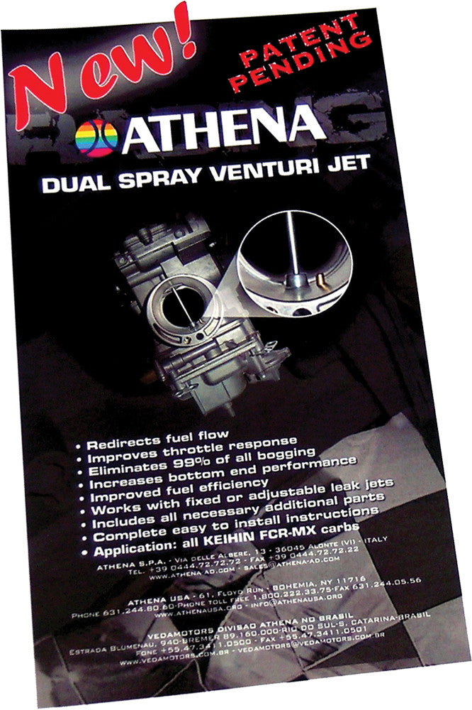 Athena Dual Spray Venturi Jet Kit — MPN P400000180002