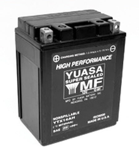 Yuasa YTX14AH-BS H-performance Mf Battery - YUAM62H4A