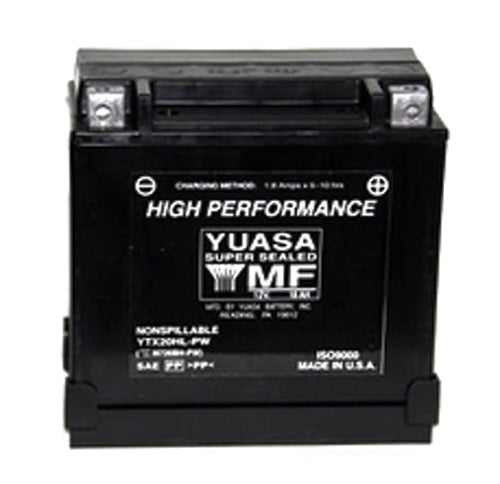 Yuasa YTX20HL-PW Factory Activated Maintenance Free 12 Volt - YUAM720BH-PW
