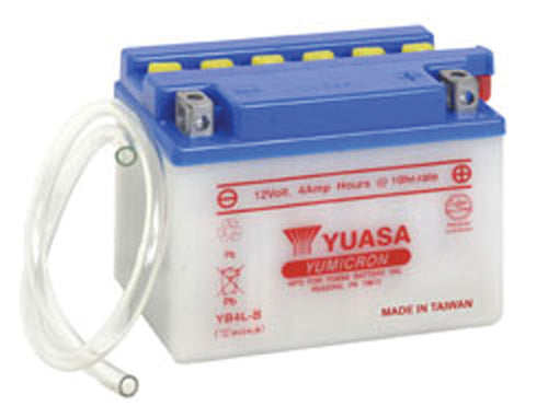 Yuasa YB4L-B YUMICRON-12 Volt Battery - YUAM224LB