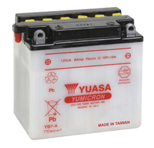 Yuasa YB7-A YUMICRON-12 Volt Battery - YUAM227AY
