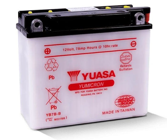 Yuasa YB7B-B YUMICRON-12 Volt Battery - YUAM227BB