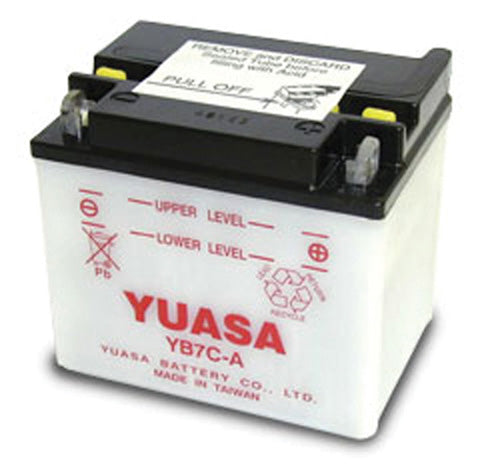 Yuasa YB7C-A YUMICRON-12 Volt Battery - YUAM227CY