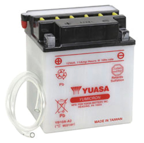 Yuasa YB10A-A2 YUMICRON-12 Volt Battery - YUAM221AY