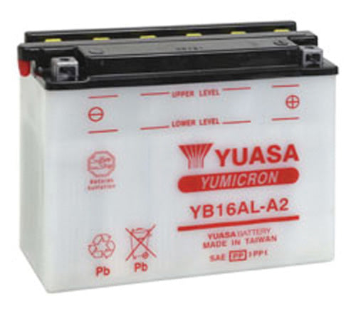 Yuasa YB16AL-A2 YUMICRON-12 Volt Battery - YUAM22162
