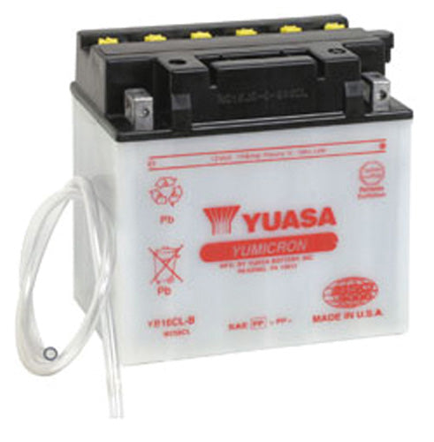 Yuasa YB16CL-B YUMICRON-12 Volt Battery - YUAM2S6CLTWN