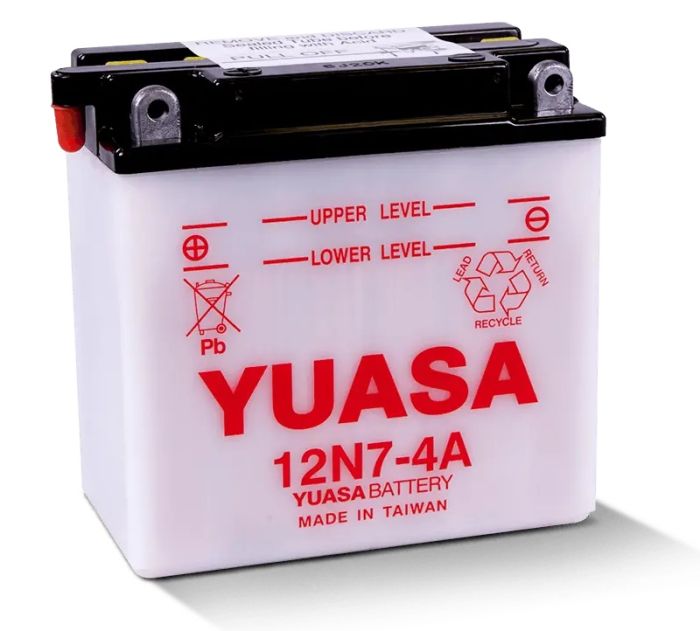 Yuasa 12N7-4A Conventional 12 Volt Battery - YUAM2274A