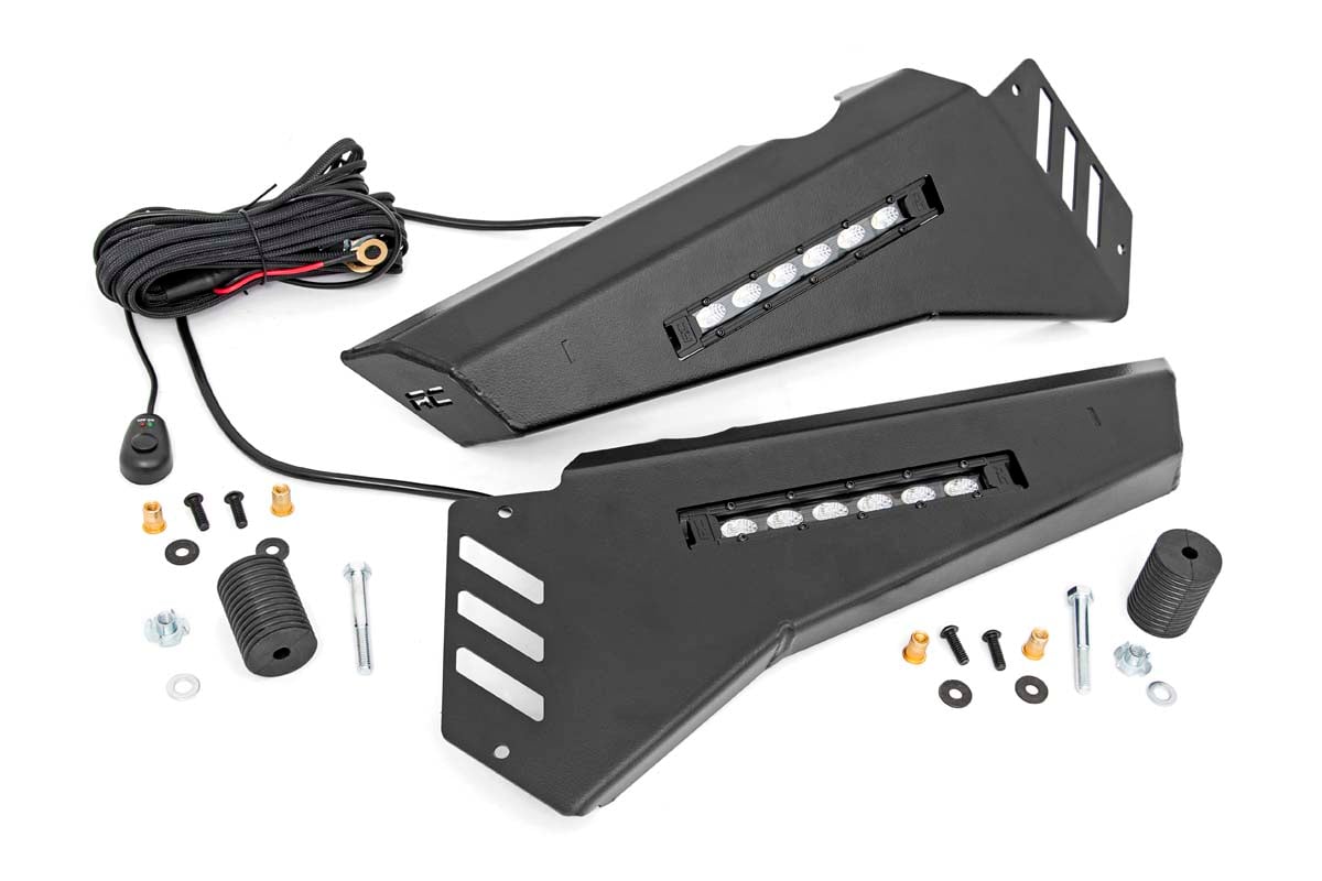 Bumper Wings | Stinger | 6" Led Combo | Honda Pioneer 1000 