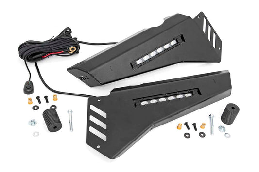 Bumper Wings | Stinger | 6" Led Combo | Honda Pioneer 1000 