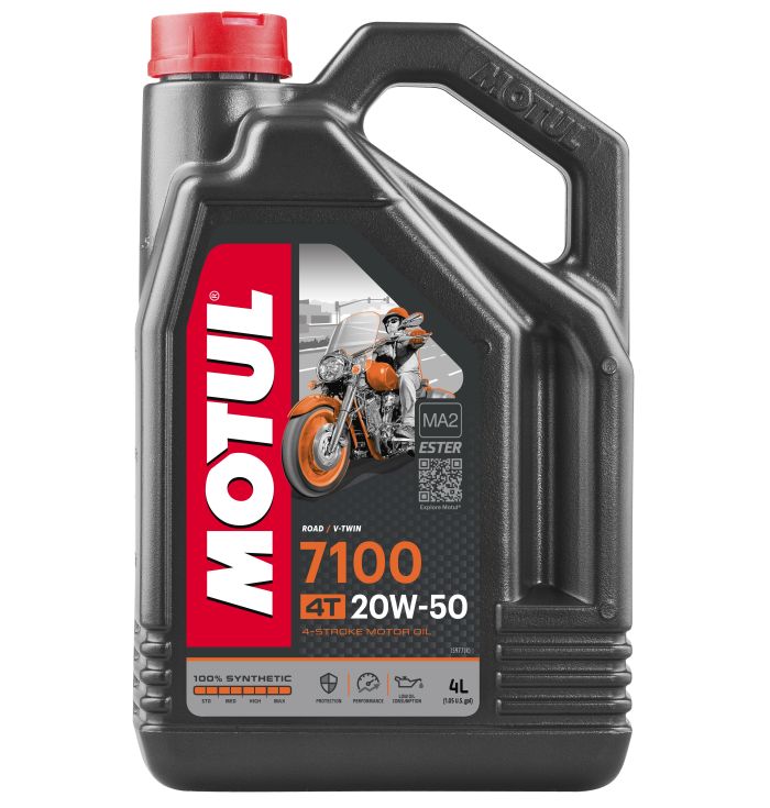 Motul - 7100 20W50 4T, 4 Liter - 104104