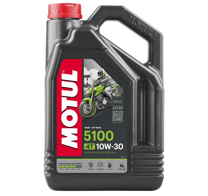 Motul - 5100 10W30 4T, 4 Liter - 104063