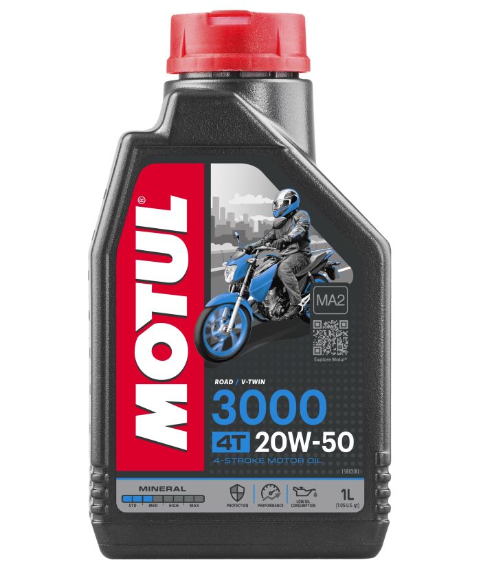 Motul - 3000 20W50 4T, 1 Liter - 107318