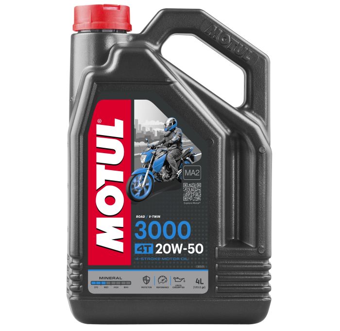 Motul - 3000 20W50 4T, 4 Liter - 107319