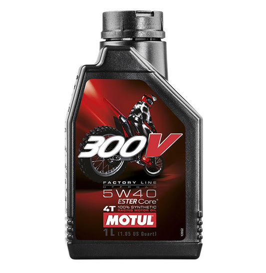 Motul - 300V Fl Off Road 5W40, 1 Liter - 104134