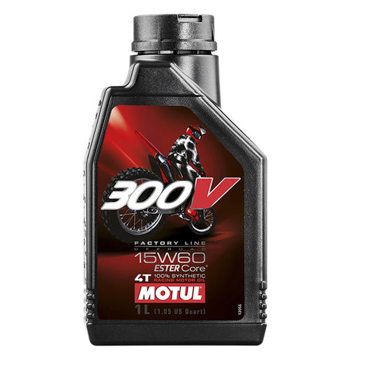 Motul - 300V Fl Off Road 15W60, 1 Liter - 104137