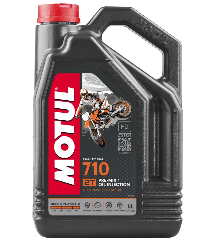 Motul - 710 2T, 4 Liter - 104035