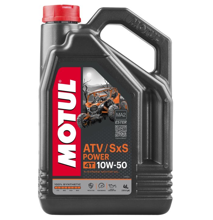 Motul - ATV-SXS Power 4T 10W50, 4 Liter - 105901