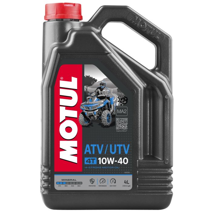 Motul - ATV-UTV 4T 10W40, 4 Liter - 105879