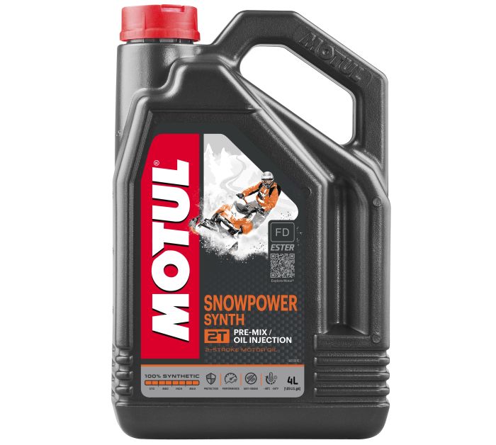 Motul - Snowpower Synth 2T, 4 Liter - 108210
