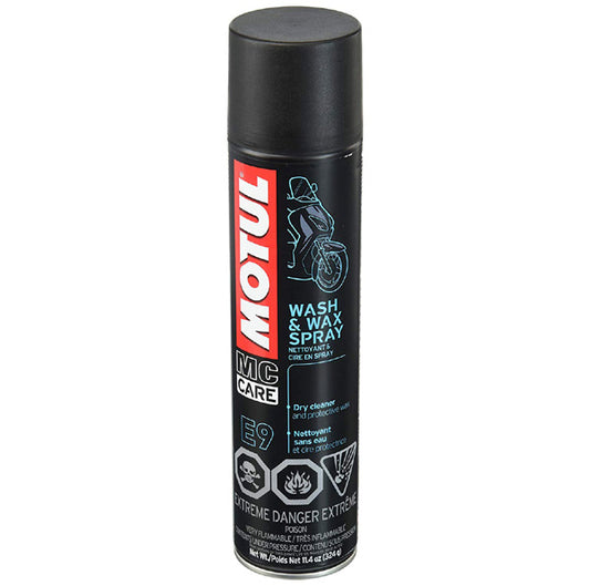 Motul - E9 Wash & Wax Spray - 400L Us Can - 103258