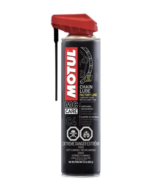 Motul - C4 Chain Lube Fl, .400 Liter Can - 111821