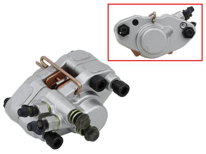 Bronco Brake Caliper, Rear with Brake Pads - AT-05A09