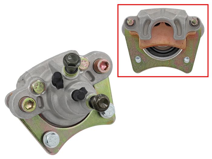 Bronco Brake Caliper, Rear with Brake Pads - AT-05A10