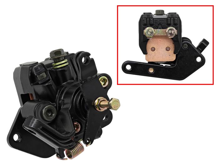 Bronco Brake Caliper, Rear with Brake Pads - AT-05A12