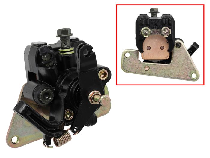 Bronco Brake Caliper, Rear with Brake Pads - AT-05A13