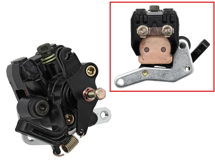 Bronco Brake Caliper, Rear with Brake Pads - AT-05A15