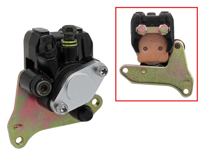 Bronco Brake Caliper, Rear with Brake Pads - AT-05A18