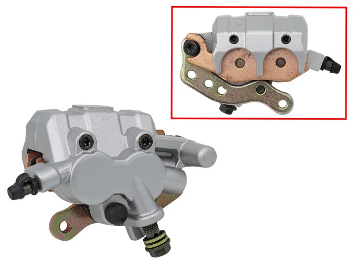 Bronco Brake Caliper, Front Left with Brake Pads - AT-05A21