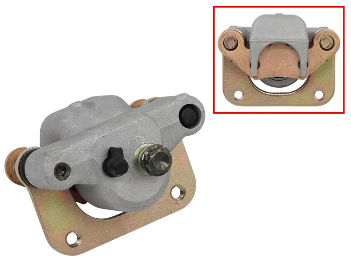 Bronco Brake Caliper, Rear Left with Brake Pads - AT-05A35