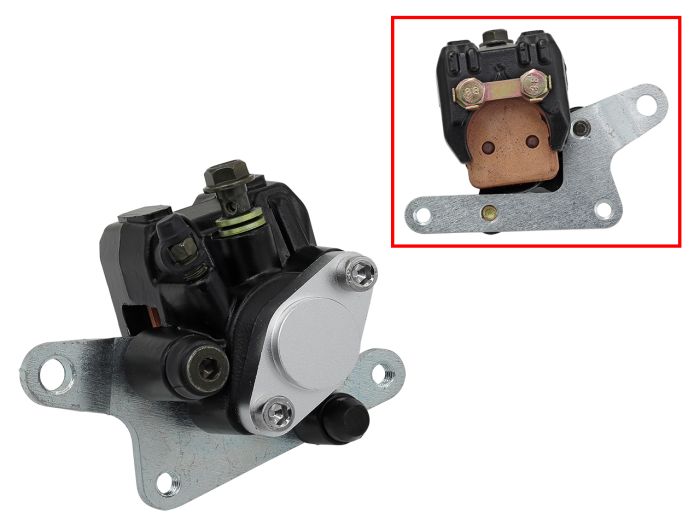 Bronco Brake Caliper, Rear with Brake Pads - AT-05A38