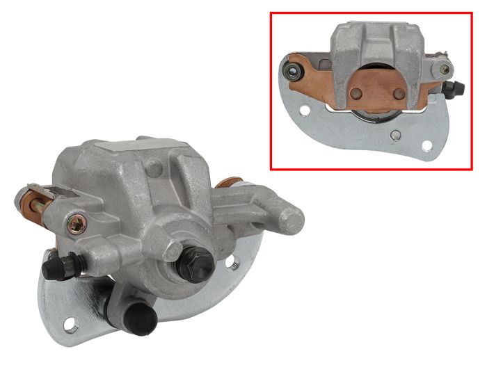Bronco Brake Caliper, Front/ Rear Left with Brake Pads - AT-05A44