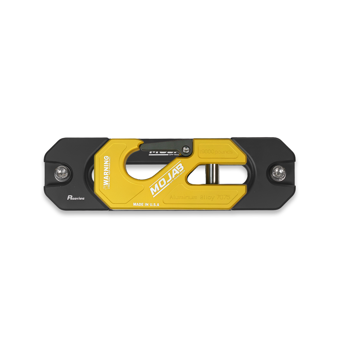 Aluminum Recessed Winch Shackle with Fairlead Kit.(LIFE TIME WARRANTY*)