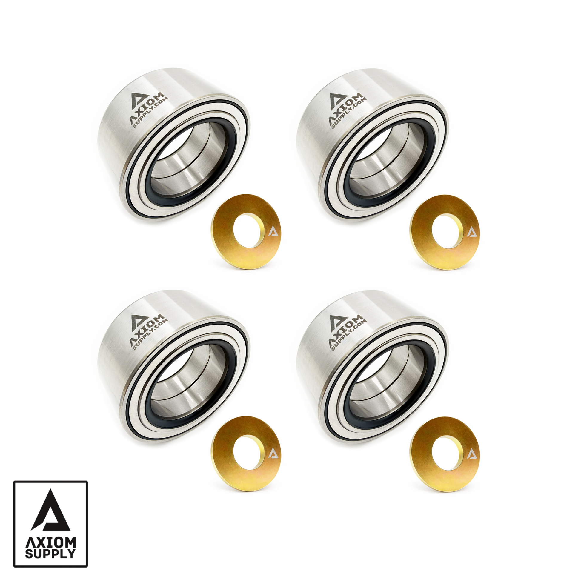 Axiom Supply Polaris Lifetime Warranty Wheel Bearing 4 Pack w/... - Axiom Supply