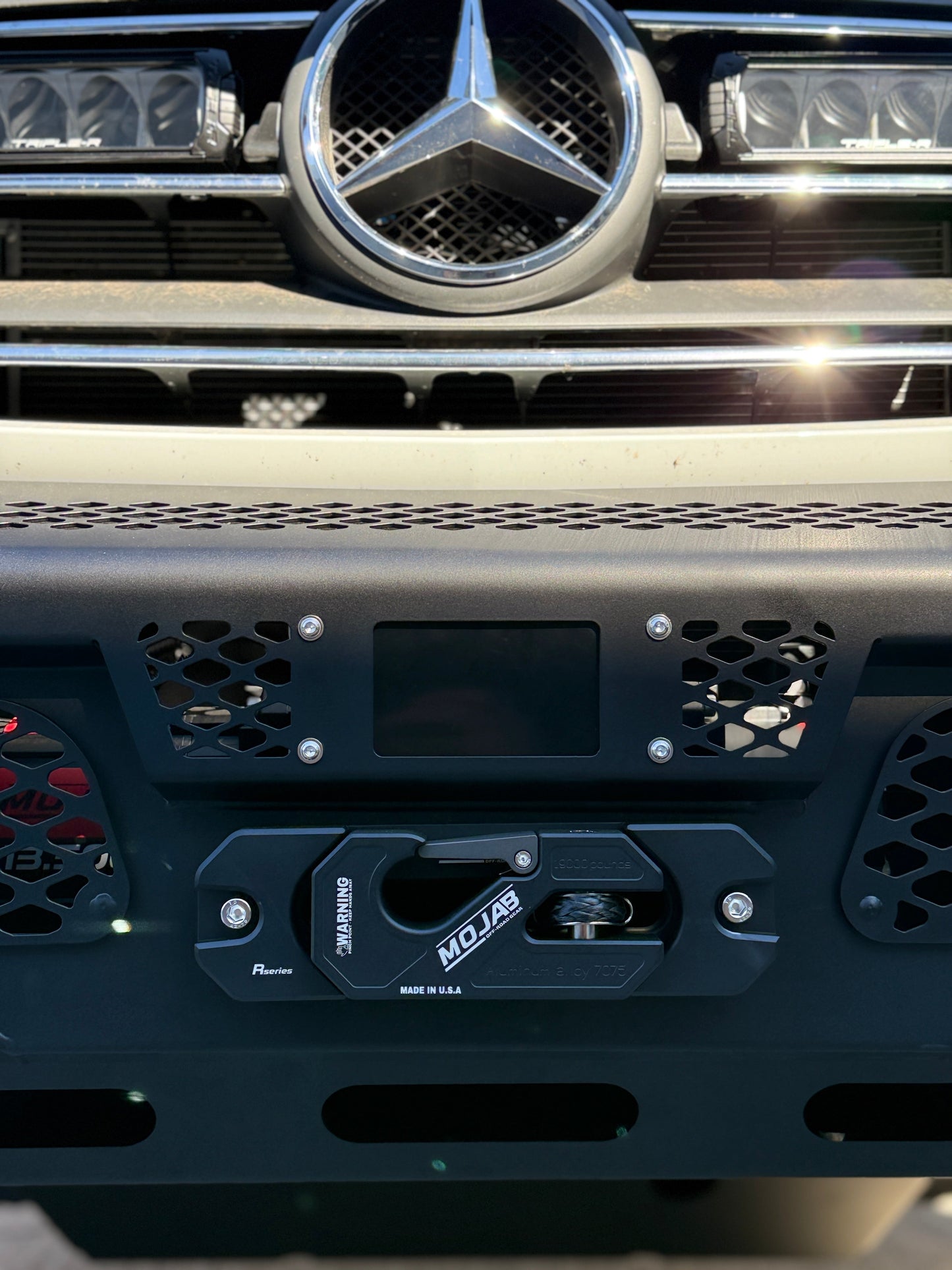 Aluminum Recessed Winch Shackle with Fairlead Kit.(LIFE TIME WARRANTY*)