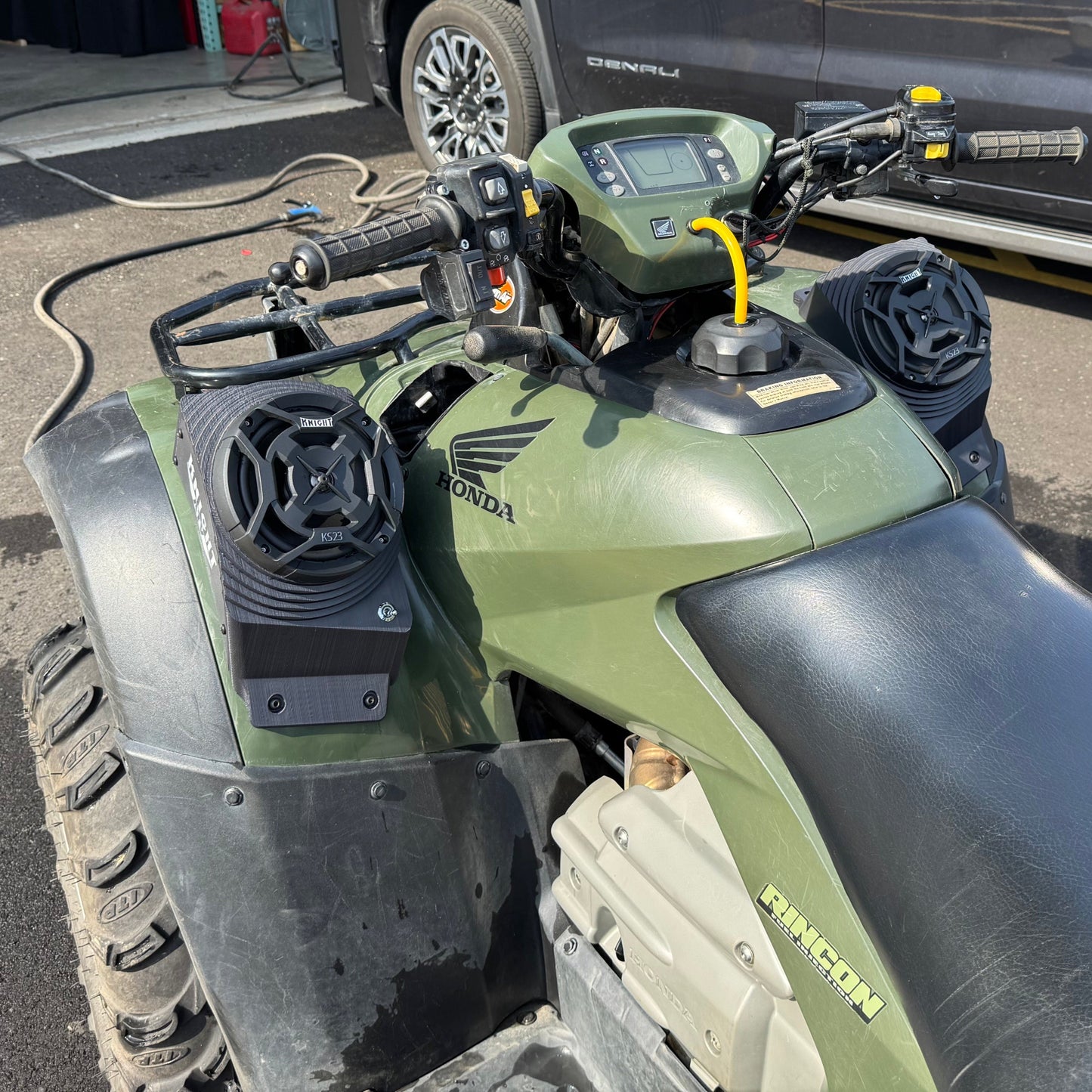 Honda Rincon (2003–2026) Custom Fit Waterproof Fender Speaker Pods