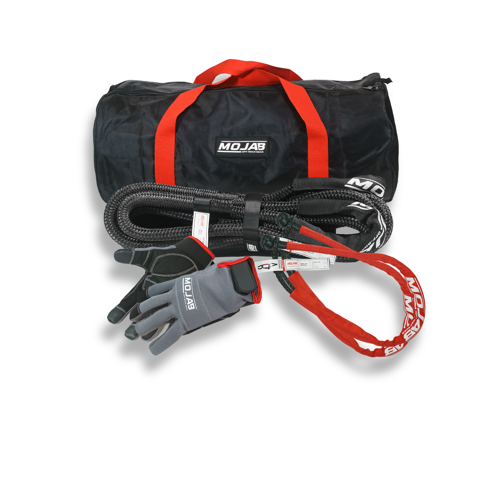 MOJAB OFFROAD UTV/ATV Essential Recovery Kit ( 4 items + 3 sto... - MOJAB OFFROAD