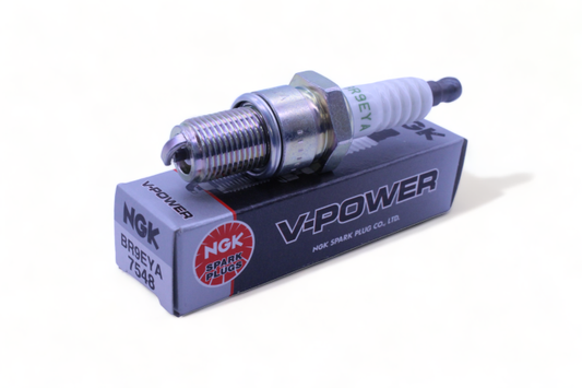 Ngk 7548 BR9EYA V-power Spark Plug (fouling Resistant)